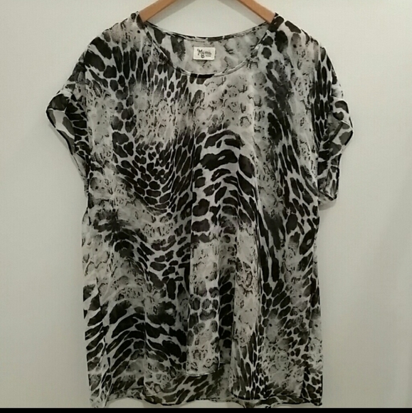 Show Me Your MuMu - Frankie Tunic Animal Print - Picture 2 of 8
